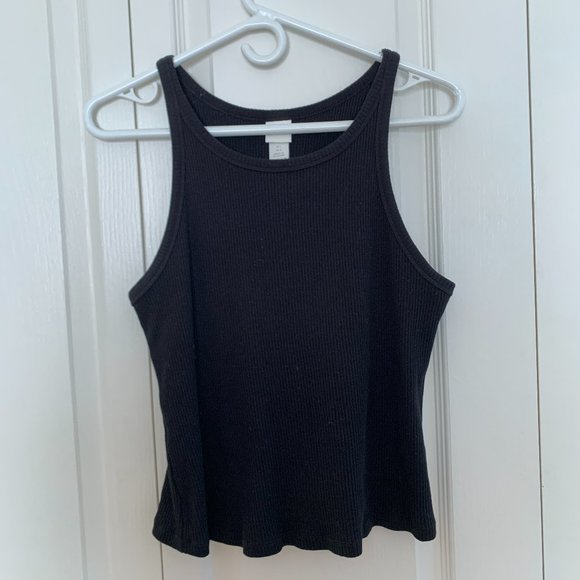 Black H&M Ribbed Tank - Picture 1 of 1